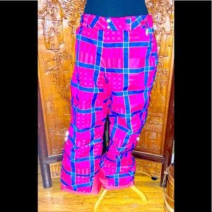 Columbia Vibrant plaid ski-pants